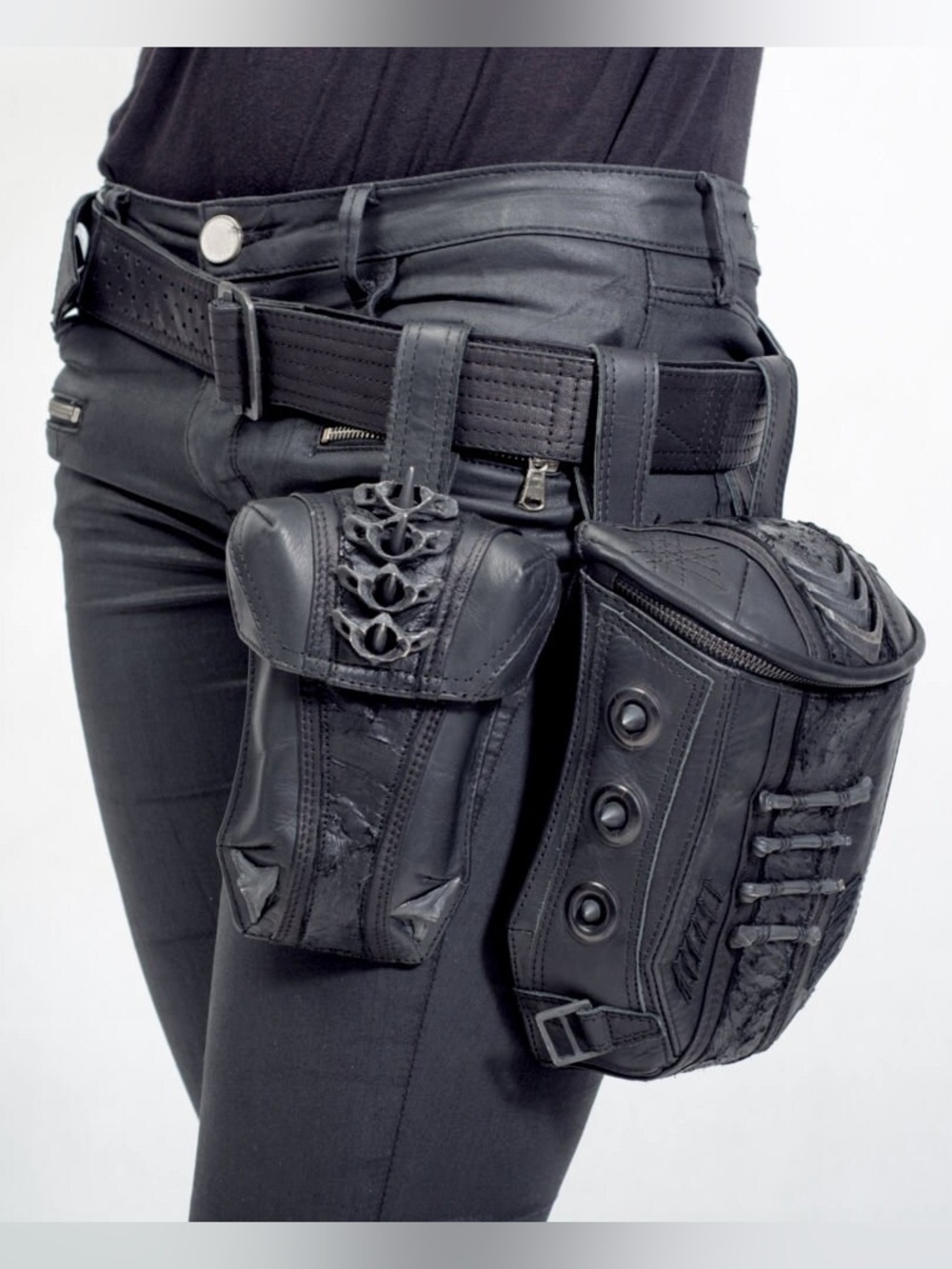 Jungle tribe maniacal menace utility belt and hip bag